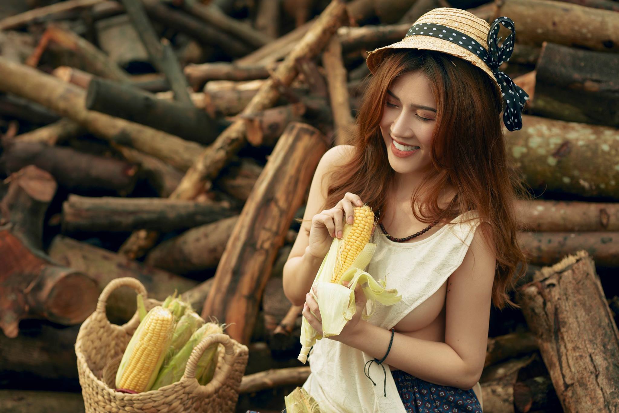 Model Hồng Hà thật ấn tượng qua Corn Style năm 2019