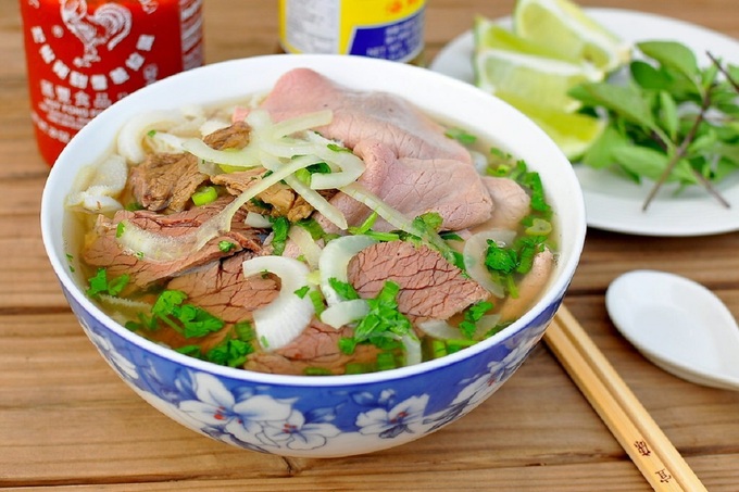 Phở được xem là món ăn phổ biến nhất Việt Nam