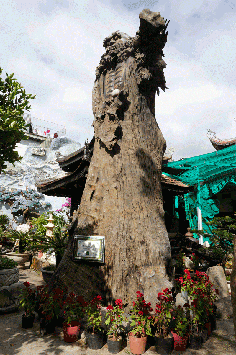 Chiêm ngưỡng vẻ đẹp tượng đá gần chùa Linh Phước