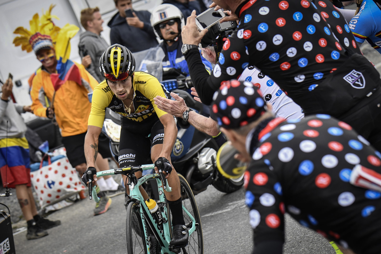 Tháng 7 - 2018: Đến Pháp và xem giải đua xe đạp Tour de France