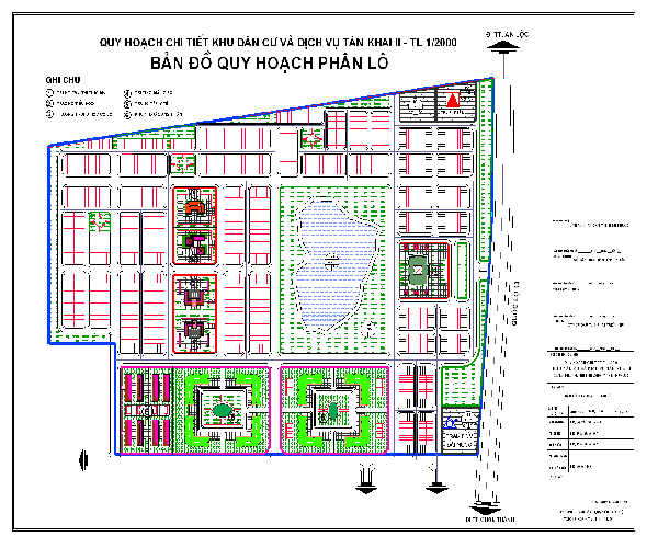 Bản đồ quy hoạch chi tiết khu công nghiệp Tân Khai 2