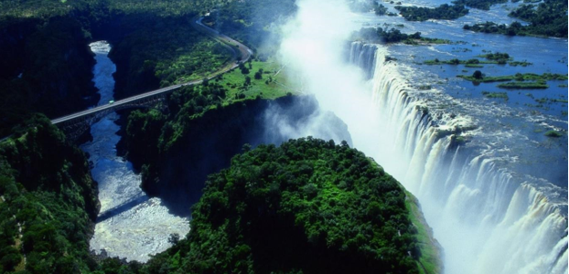 Cảnh đẹp của Thác Mosi-oa-Tunya tại Zambia và Zimbabwe