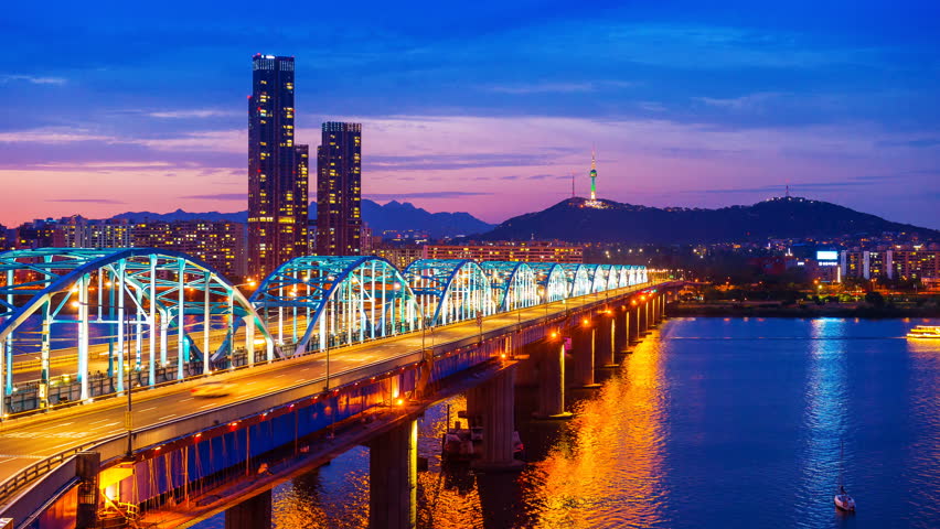 Sông Hangang – Hán Giang, biểu tượng của thủ đô Seoul, Hàn Quốc. Ảnh en.wikipedia.org
