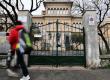 Một trường học ở San Fruttuoso, lân cận thành phố Genoa, Italy đóng cửa hôm 5.3.2020